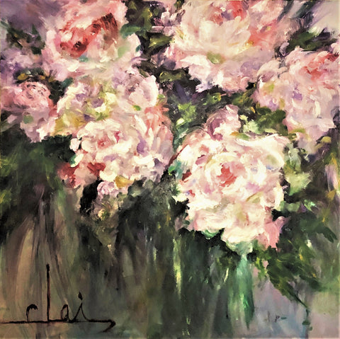 Life is Beautiful Oil 36" x 36"  - Private Collection - Not Available