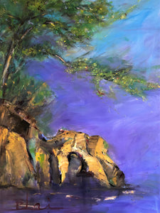 Glimse - OIl 40' x 30' - Private Collection - Not Available